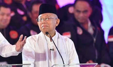 Ma'ruf Amin Mengaku Santai Jelang Debat, Persiapan Tidak Spesifik, Sambil Baca, Sambil Mendengar