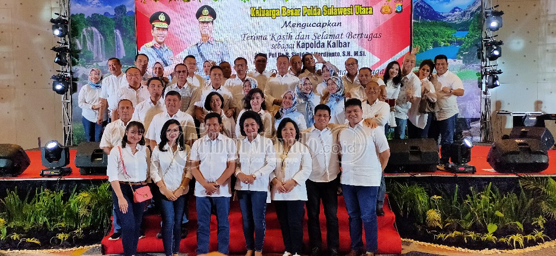 Malam Kenal Pamit Kapolda Sulut Berlangsung Sukses, Begini Pesan Irjen Pol Royke