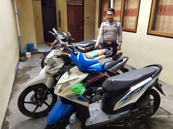 Tangkap Pelaku Curanmor, Polsek Tikala Amankan Lima Motor Honda