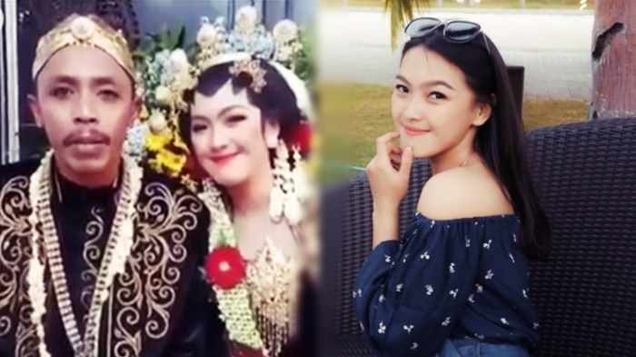 Akhirnya Mas Pur Tukang Ojek Pengkolan Menikah, Sang Istri Menangis Saat Minta Restu Orang Tua