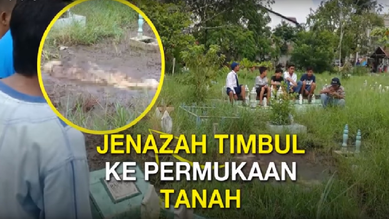 SYOK! Tiba-tiba Ada Mayat Muncul Ke Permukaan, Ini Penyebabnya