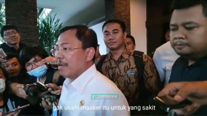 Menkes Terawan Muncul dalam Rapat Kerja dengan Komisi IX DPR RI, Sempat Tak Terlihat Beberapa Waktu