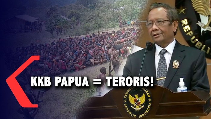 ''KKB Bukan Papua'', Menko Polhukam Mahfud MD Singgung Ras-Ras NKRI