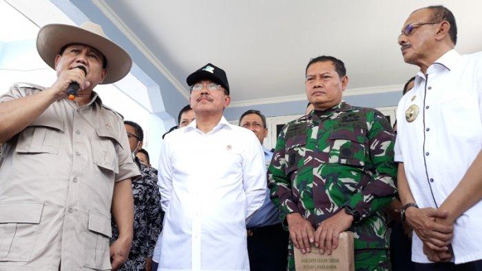 Kunjungi Natuna Untuk Mengecek WNI dari Wuhan, Prabowo Minta Maaf Tak Bisa Berinteraksi Langsung