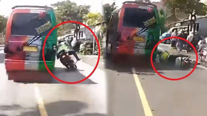 Minibus yang Ugal-ugalan Serempet Polisi, Sopir Terobos Razia Ditangkap, Videonya Viral