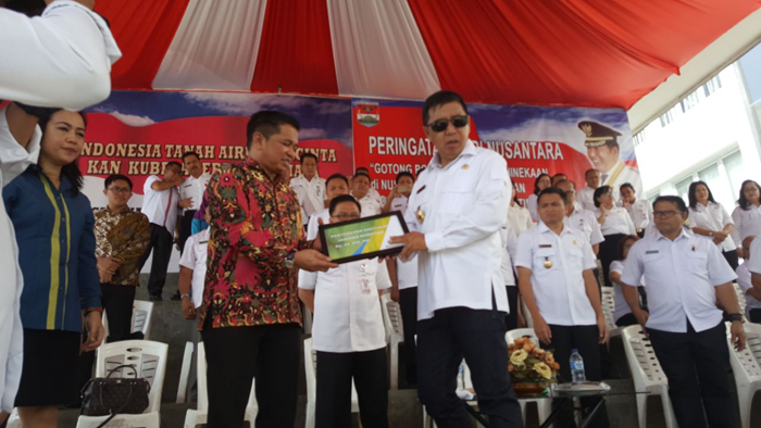 BPJS Ketenagakerjaan Beri Santunan Keluarga Honorer Pemkab Mitra