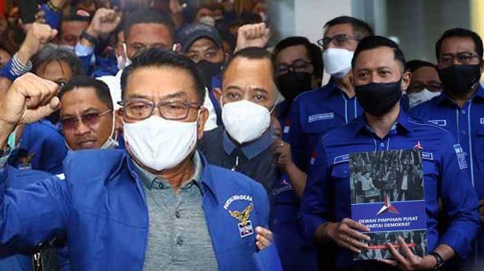 ''Ganyang Moeldoko'', Diteriakan Kader Demokrat yang Setia Dukung AHY: Kami Melawan KLB