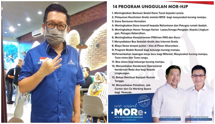 MOR Disambut Pendukung Fanatiknya di Mahawu, Siapkan 14 Program Andalan Sesuai Kebutuhan Masyarakat