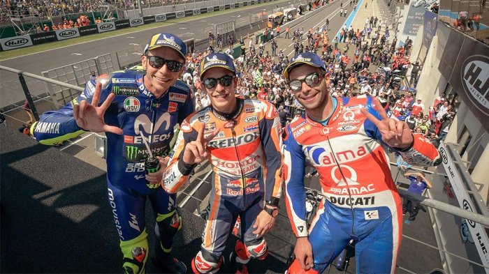 Petrucci Beber Fakta Tentang Valentino Rossi yang Tak Senang Membahas Soal Marc Marquez