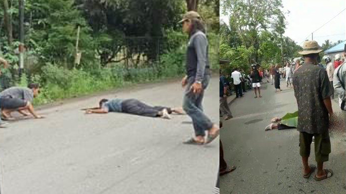 Kecelakaan Maut Pukul 08.27 Wita, Seorang Pemotor Tewas, Terlempar ke Tengah Jalan Usai Tabrak Truk