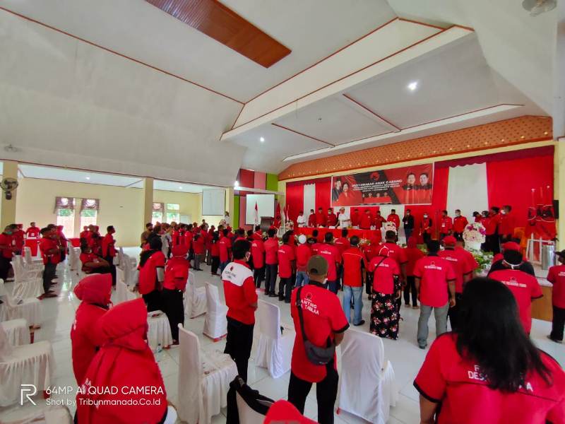 Hadir di Musancab, Steven Kandouw Apresiasi Kekompakan DPC PDIP Bolsel