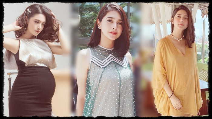 Tampil Cantik dan Seksi dengan Perut Buncit, Nabila Syakieb Pakai Sandal Seharga Jutaan Rupiah