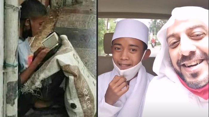 Masih Ingat Pemulung Viral Anak Angkat Syekh Ali Jaber? Begini Kondisinya Ditinggalkan Sang Ayah