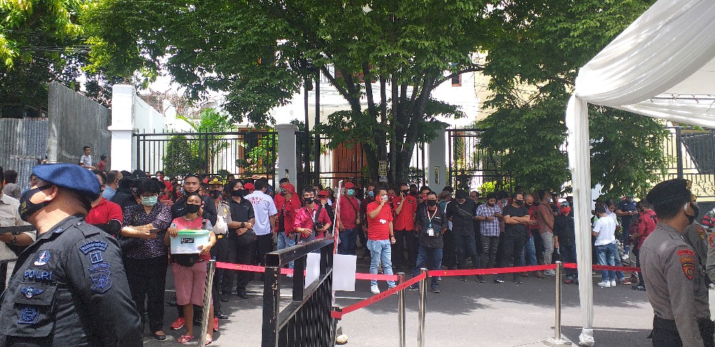 ODSK Datang Bawa Banyak Pendukung, Seluruhnya Sudah Di-rapid Test