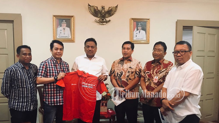 Gubernur Olly Dondokambey Siap Buka Tribun Manado Melangkah Bersama Paramex