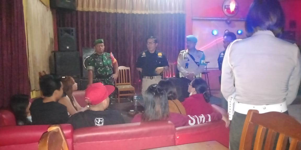 Satres Narkoba Polres Minsel dan TNI Gelar Razia di Tempat Hburan