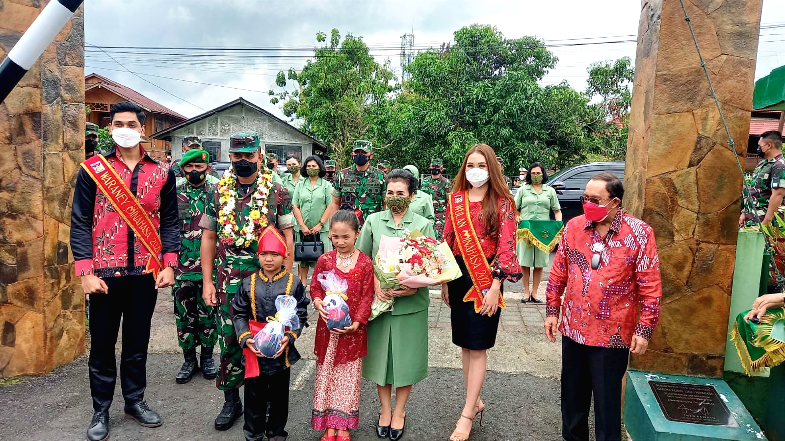 Ini Pesan Pangdam XIII/Merdeka Mayjen TNI Alfred Denny Tuejeh Saat Kunjungi Kodim 1302 Minahasa
