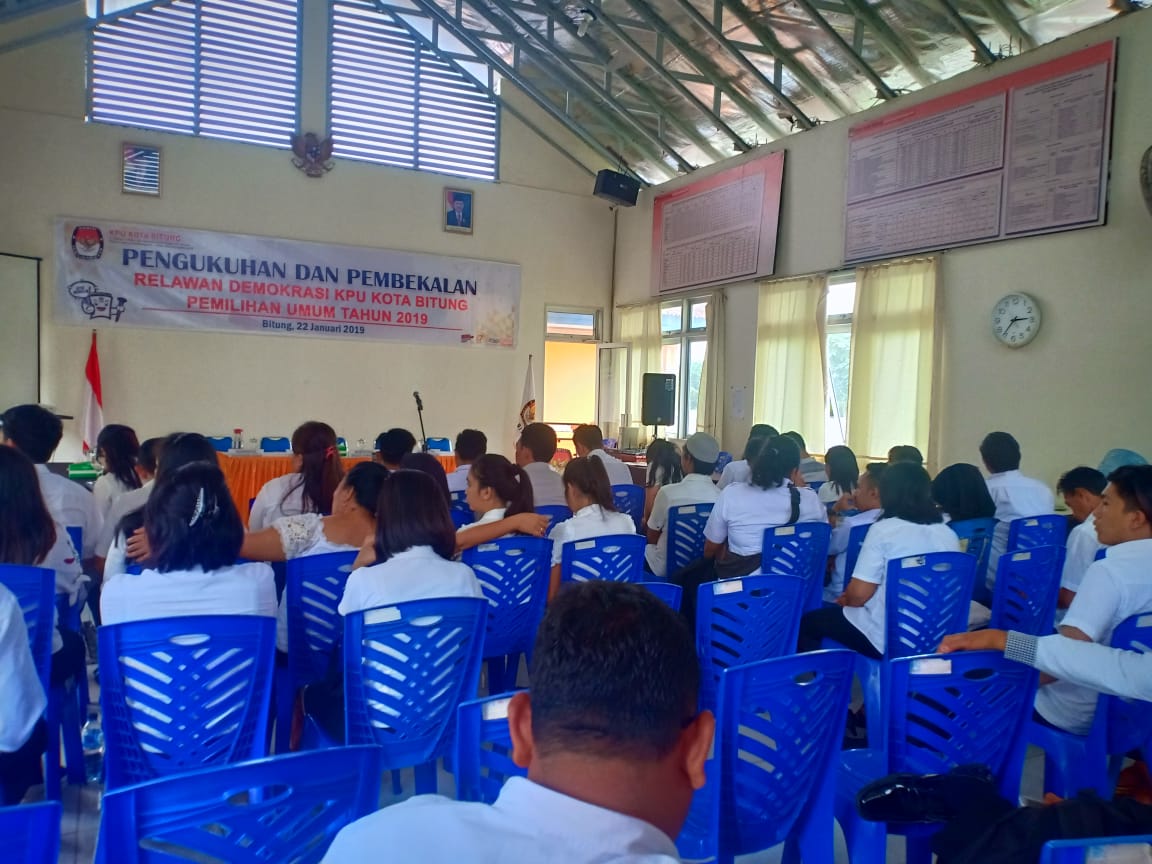 KPU Bitung Optimistis Capai Target 80 Persen Partisipasi Pemilih