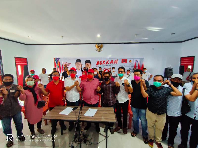 BREAKING NEWS: Pasangan Berkah Gelar Konferensi Pers Rayakan Kemenangan Via Hitung Cepat