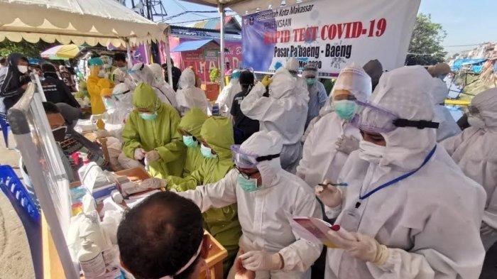 204 Pedagang di Makassar Jalani Isolasi di Hotel Usai Hasil Rapid Test Massal Reaktif