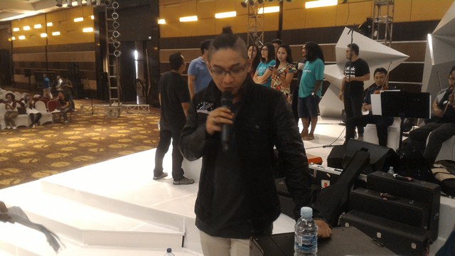 Pasha Ungu Check Sound di Panggung FFI 2017