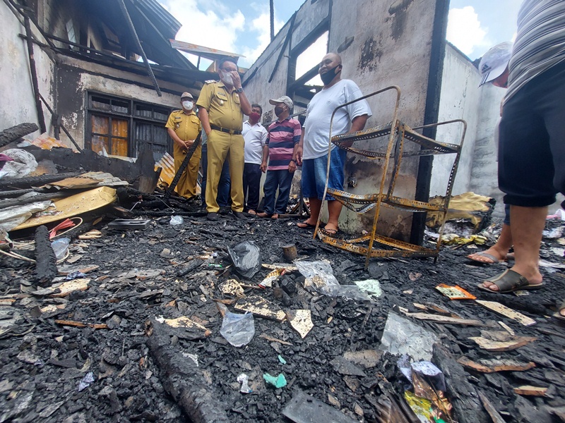 Pastori GPdI Eklesia di Bitung Terbakar, Hanya Tersisa Pakaian di Badan Gembala Jitro dan Keluarga
