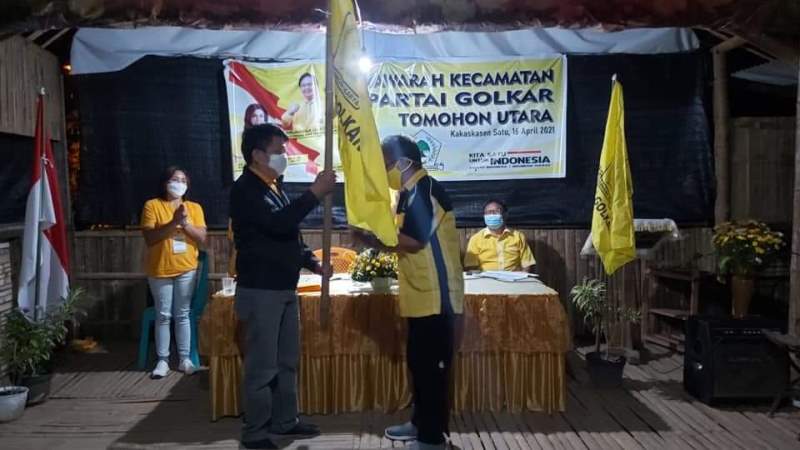 Tiga Ketua Kecamatan Era Jimmy Eman Diganti Wajah Baru, DPD I Golkar Sulut: Itu Perintah Organisasi