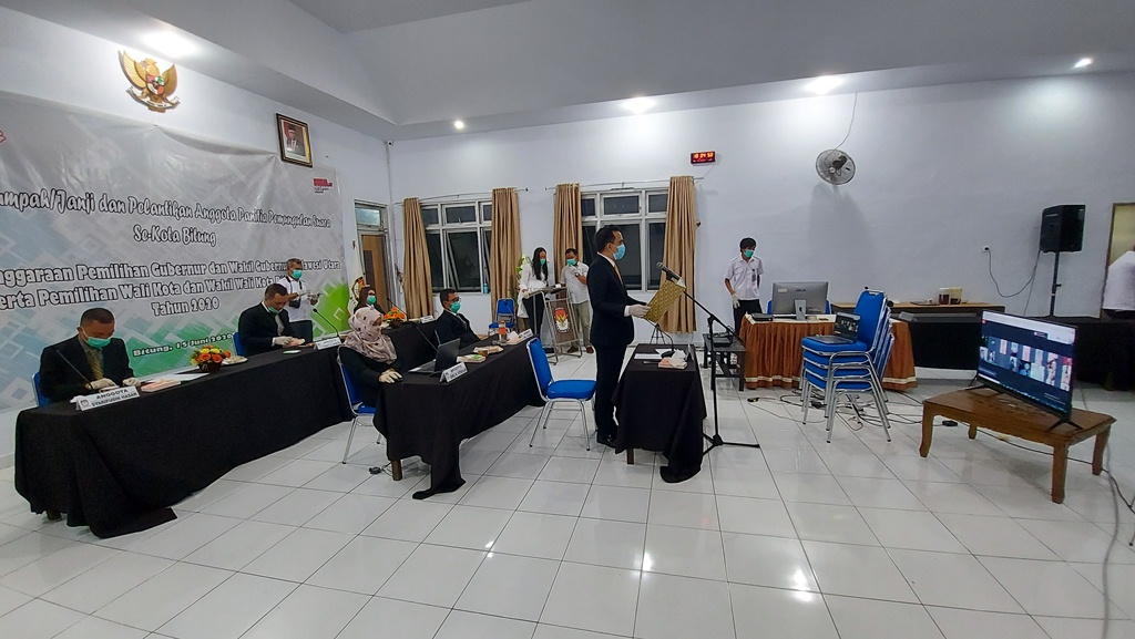 PPS di Bitung Aktif Lagi, Pelantikan Secara Virtual