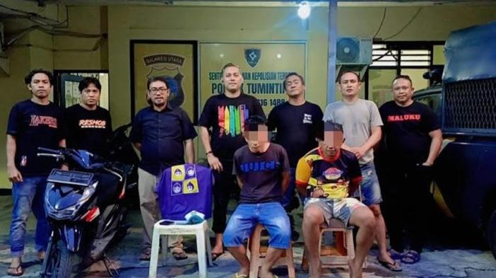 Kronologi Tim Resmob Polresta Manado Tangkap Dua Pelaku Curanmor, Barang Bukti Ditemukan di Minahasa