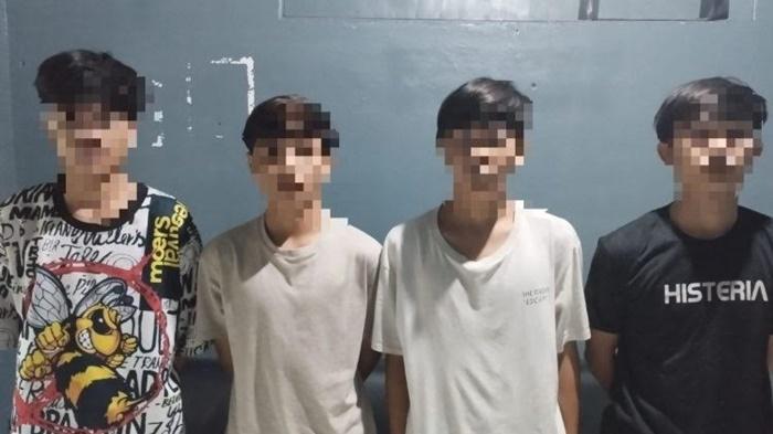 Kronologi Polsek Tikala Polresta Manado Tangkap 4 Remaja Terduga Pelaku Panah Wayer
