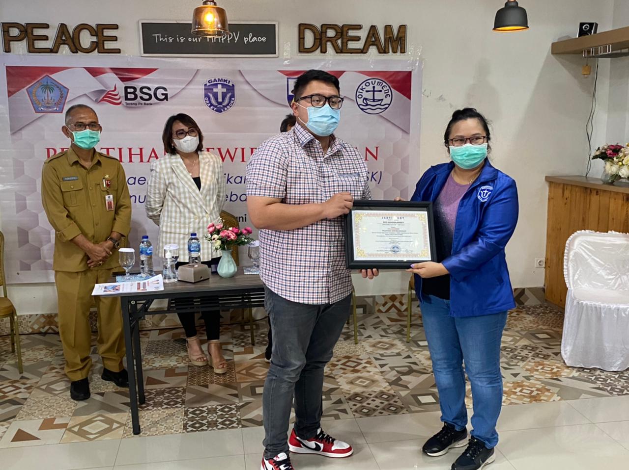 GAMKI, KNPI dan Bank SulutGo Ajak Kaum Muda Kristen, Harus Berani Berwirausaha