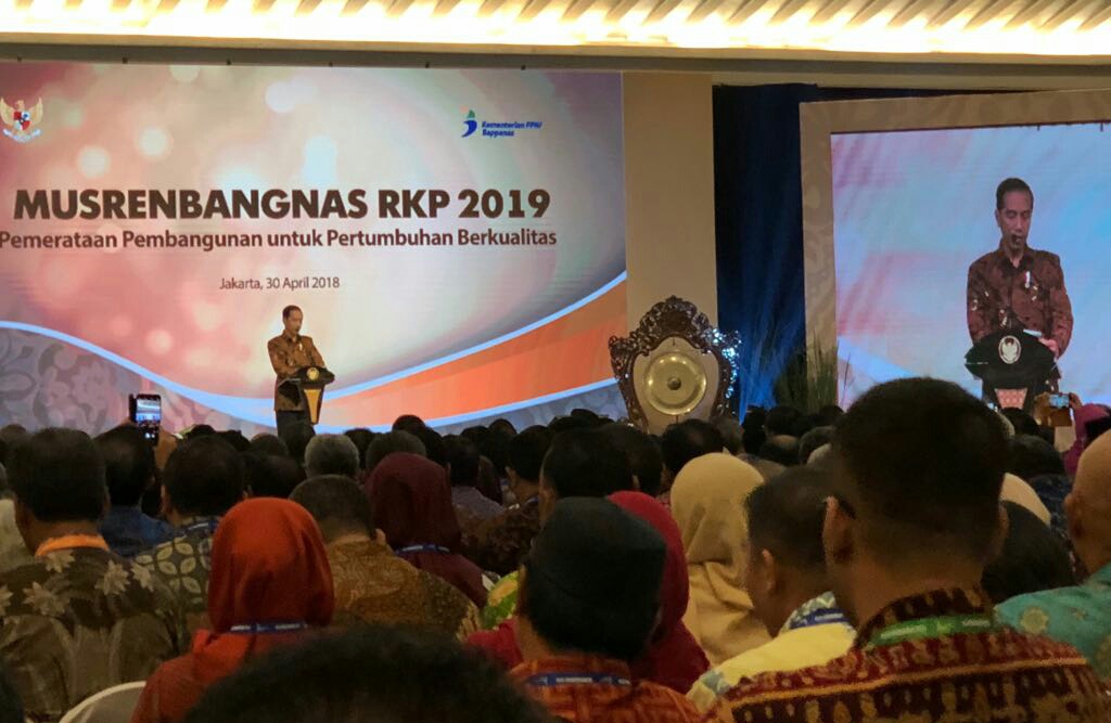 Jimmy Eman Hadiri Musrenbangnas Tahun 2018 dalam Rangka Penyusunan RKP 2019