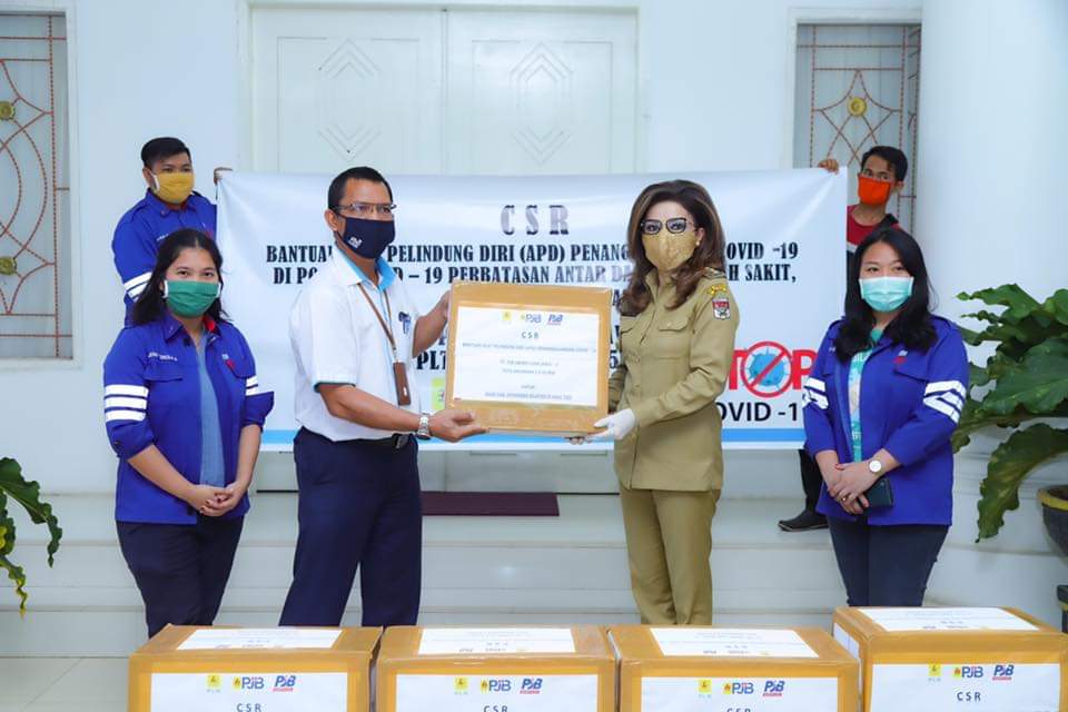 Pemkab Minsel Terima Bantuan APD Dari PT Pjb Ubjom dan PT PLTU Amurang