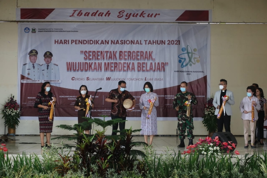 Pemkot Tomohon Buka Rangkaian Kegiatan Hardiknas