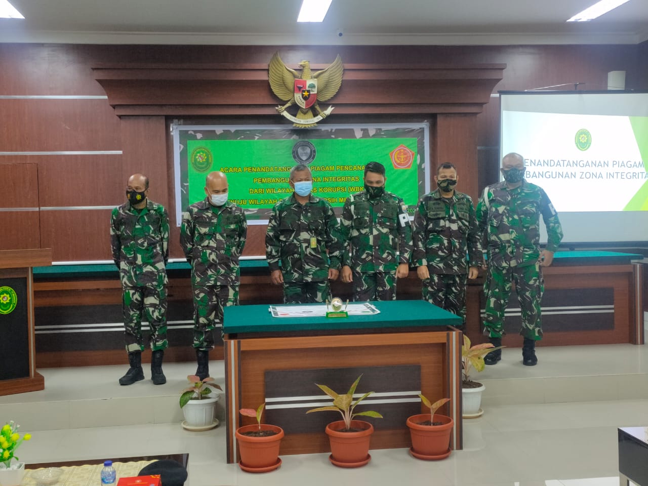 Pengadilan Militer III-17 Manado Canangkan Zona Integritas Bebas Korupsi dan Melayani
