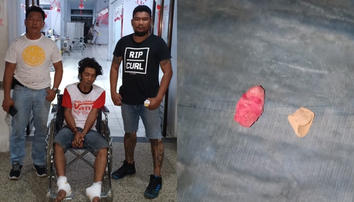 Pencuri Menggunakan Jimat Ditangkap Pada Momen HUT ke-74 Kemerdekaan RI, Coba Lari Dua Kaki Didor