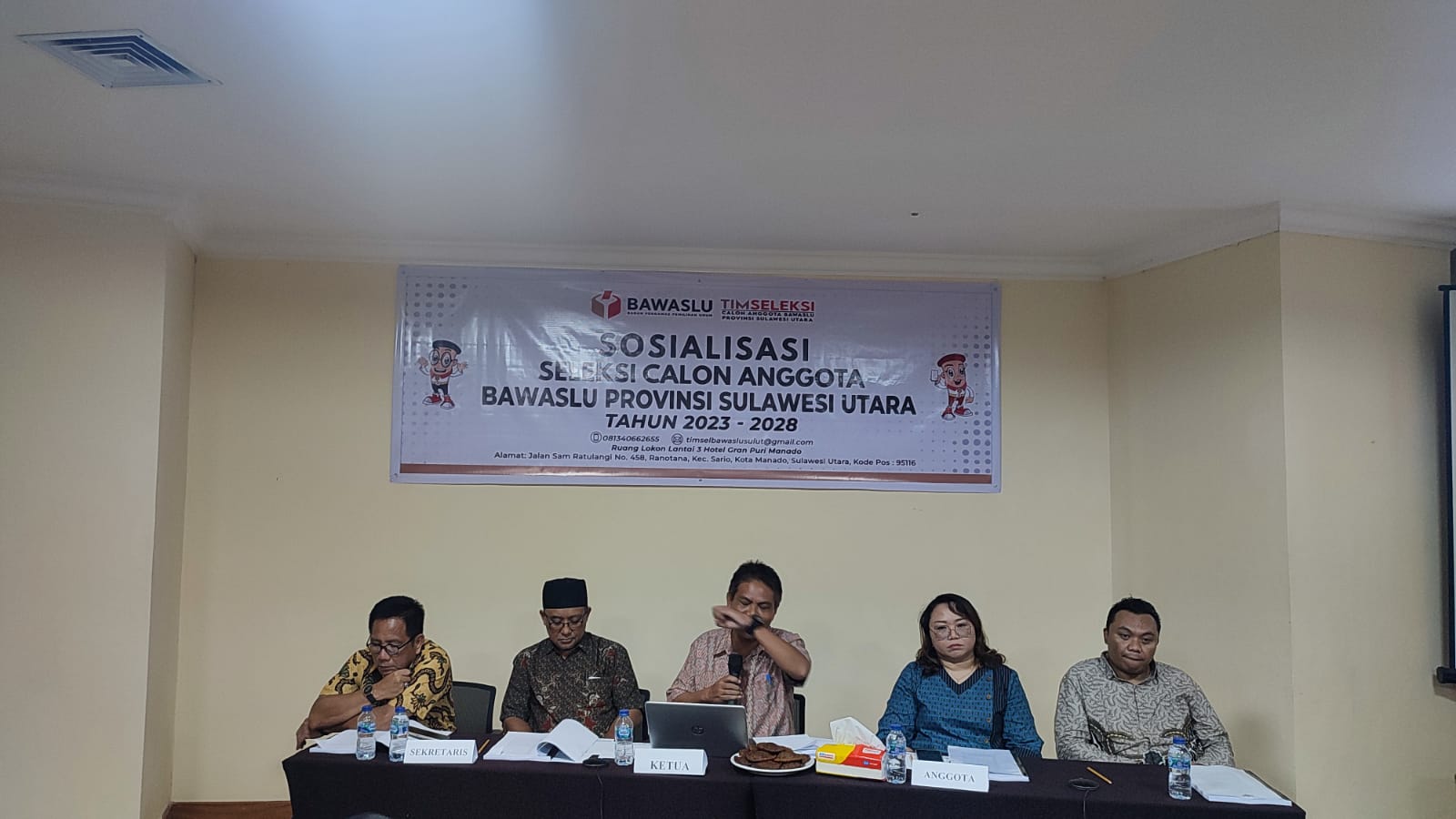 Berikut Syarat Pendaftaran Bakal Calon Anggota Bawaslu Provinsi Sulawesi Utara Tahun 2023-2028