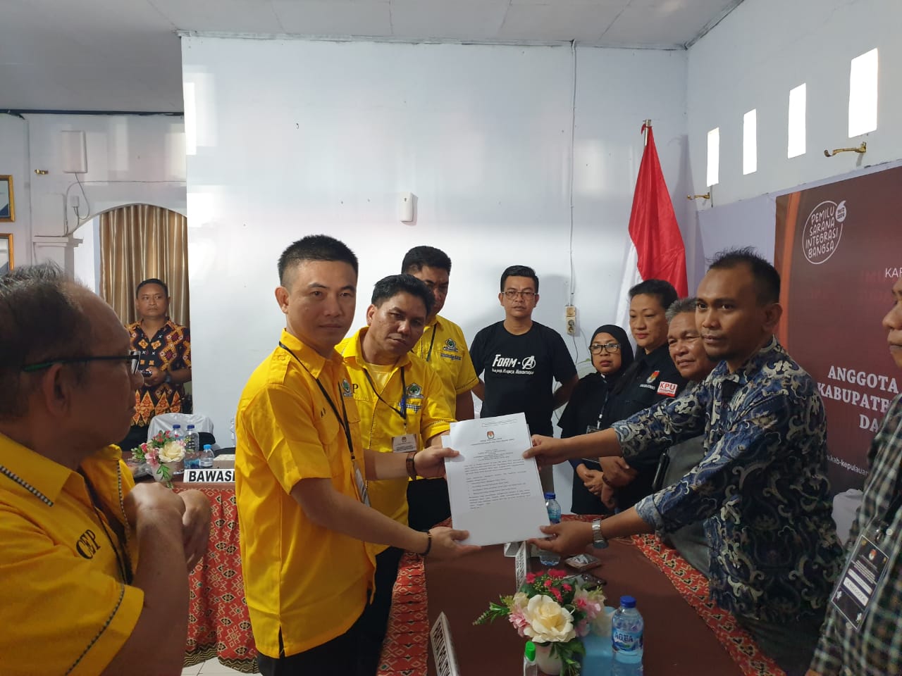 Partai Golkar Kepulauan Sitaro Sulawesi Utara Geser Heddy Janis ke Dapil 2, Steven Londok ke Dapil 1