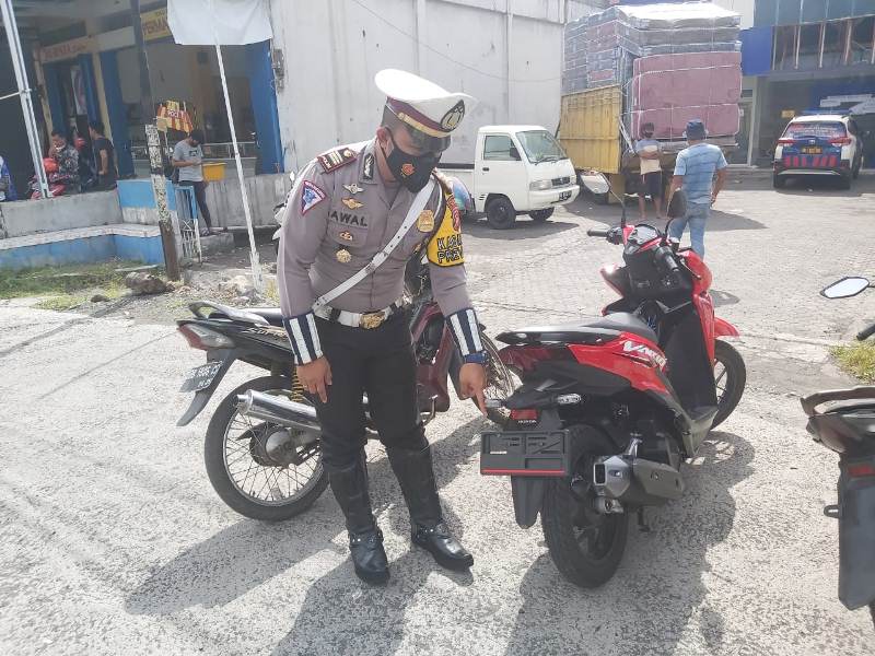 Jelang Pelaksanaan E-Tle, Satlantas Polres Bitung Lakukan Ini
