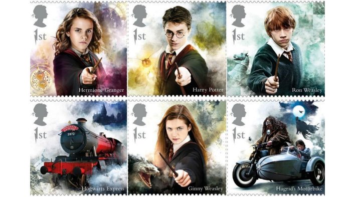 Jasa Pos Nasional Inggris 'Royal Mail' Rilis 15 Perangko dengan Tema Harry Potter