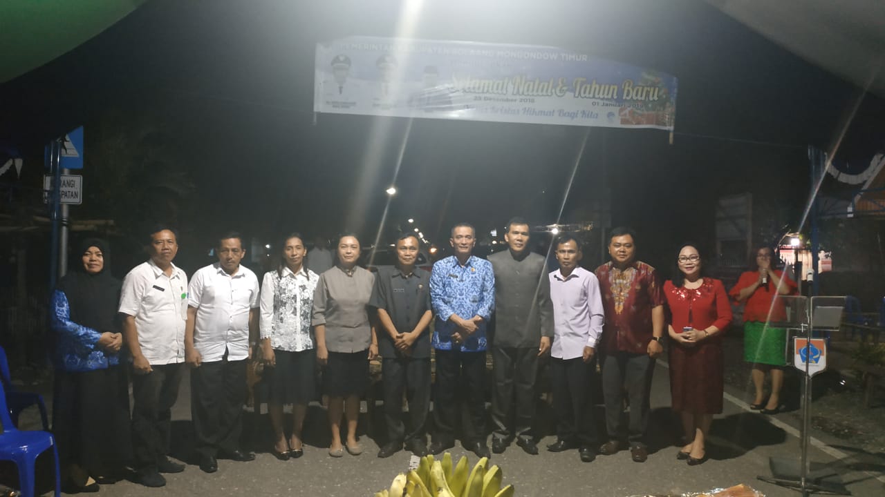 Perayaan Natal Pemkab Boltim Khusyuk, Muhammad Assagaf: Persaudaraan Tetap Terjalin