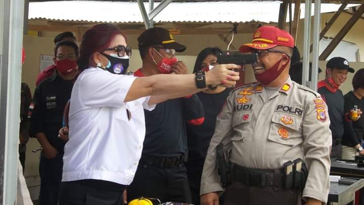 Lapangan Tembak Rekonfu Diresmikan Kapolda Sulut