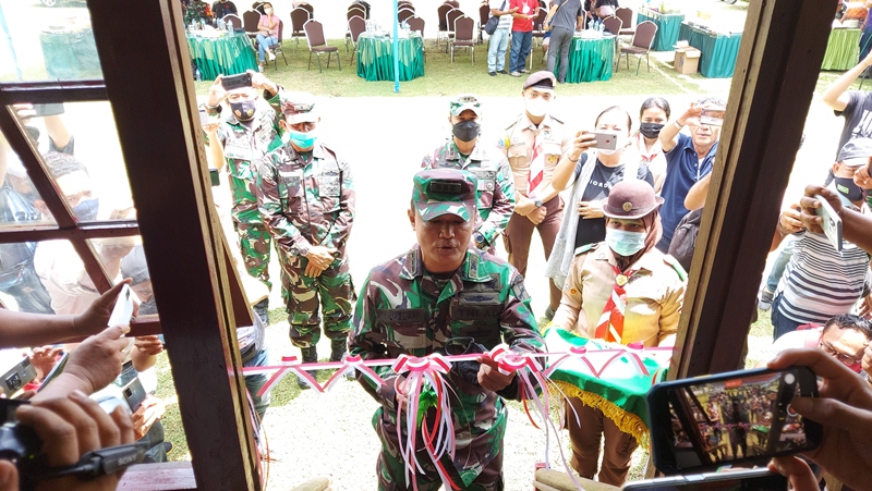 Kodim 1310 Bitung Resmikan Media Center, Pemkot Bitung Pun Belum Punya