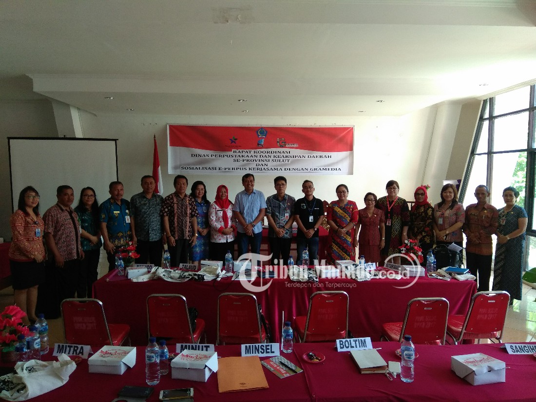 Dinas Perpustakaan se-Sulut Bekerjasama Gramedia untuk Perpustakaan Digital