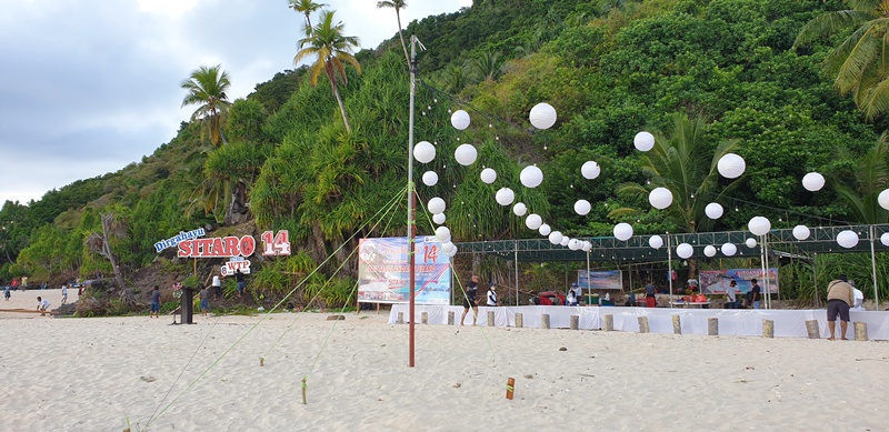 Menengok Persiapan Upacara Peringatan HUT ke-14 Sitaro di Pulau Mahoro