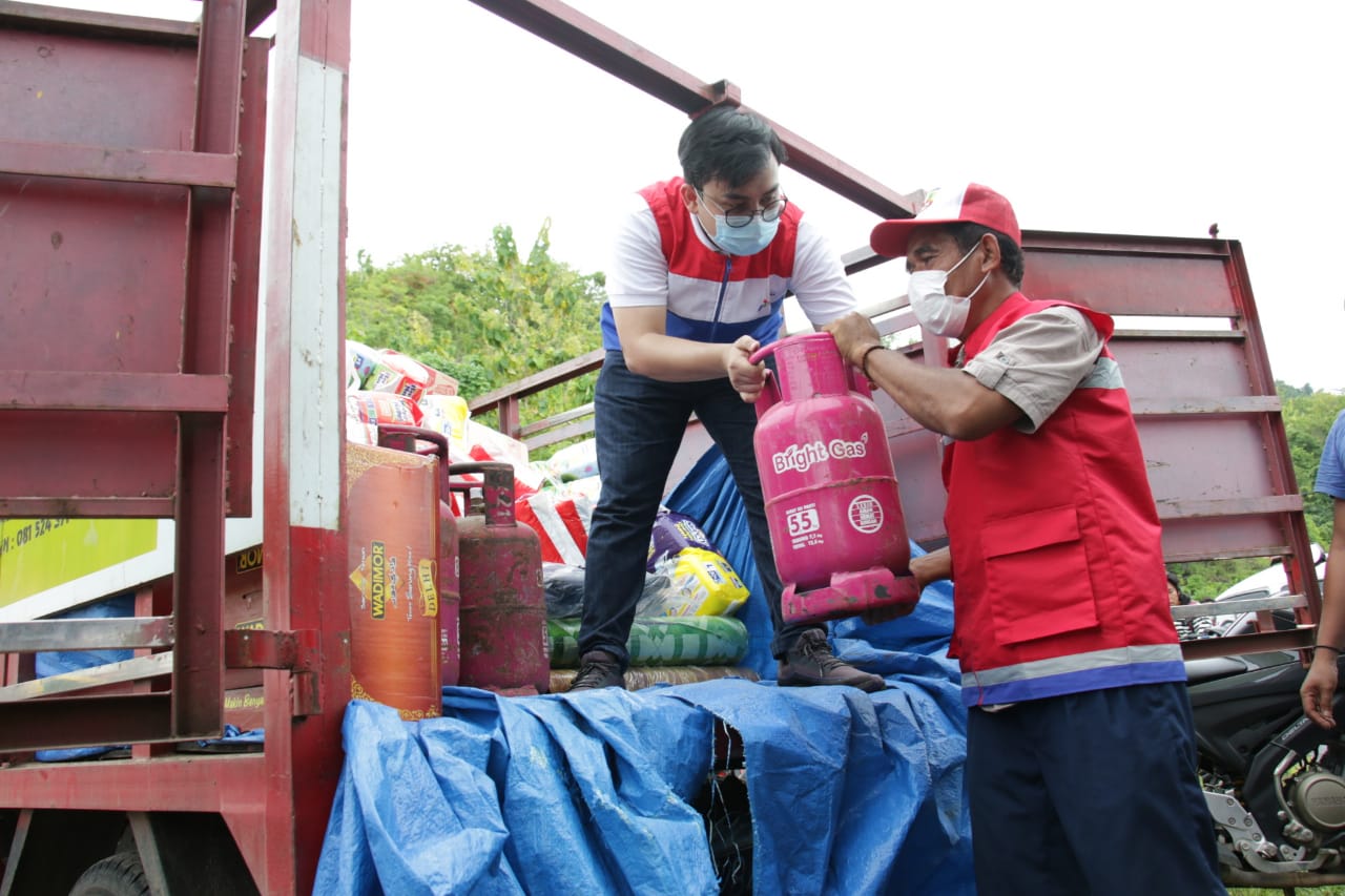 Pertamina Sigap, Berikan Bantuan untuk Korban Gempa Majene dan Mamuju
