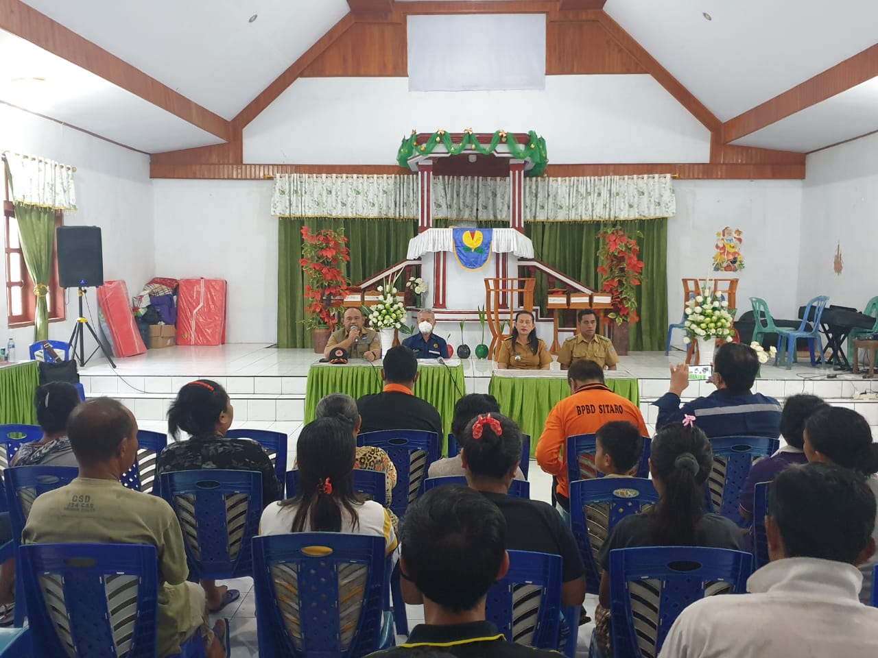 Seminggu di Pengungsian, 73 Warga Dompase Terdampak Aktivitas Karangetang Akhirnya Dipulangkan