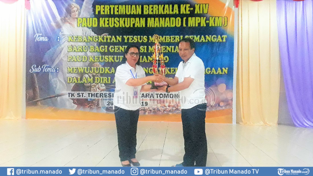 Pertemuan Berkala ke XIV PAUD dan TK Katolik se-Keuskupan Manado di Tara-Tara, Ini Daftar Juaranya!