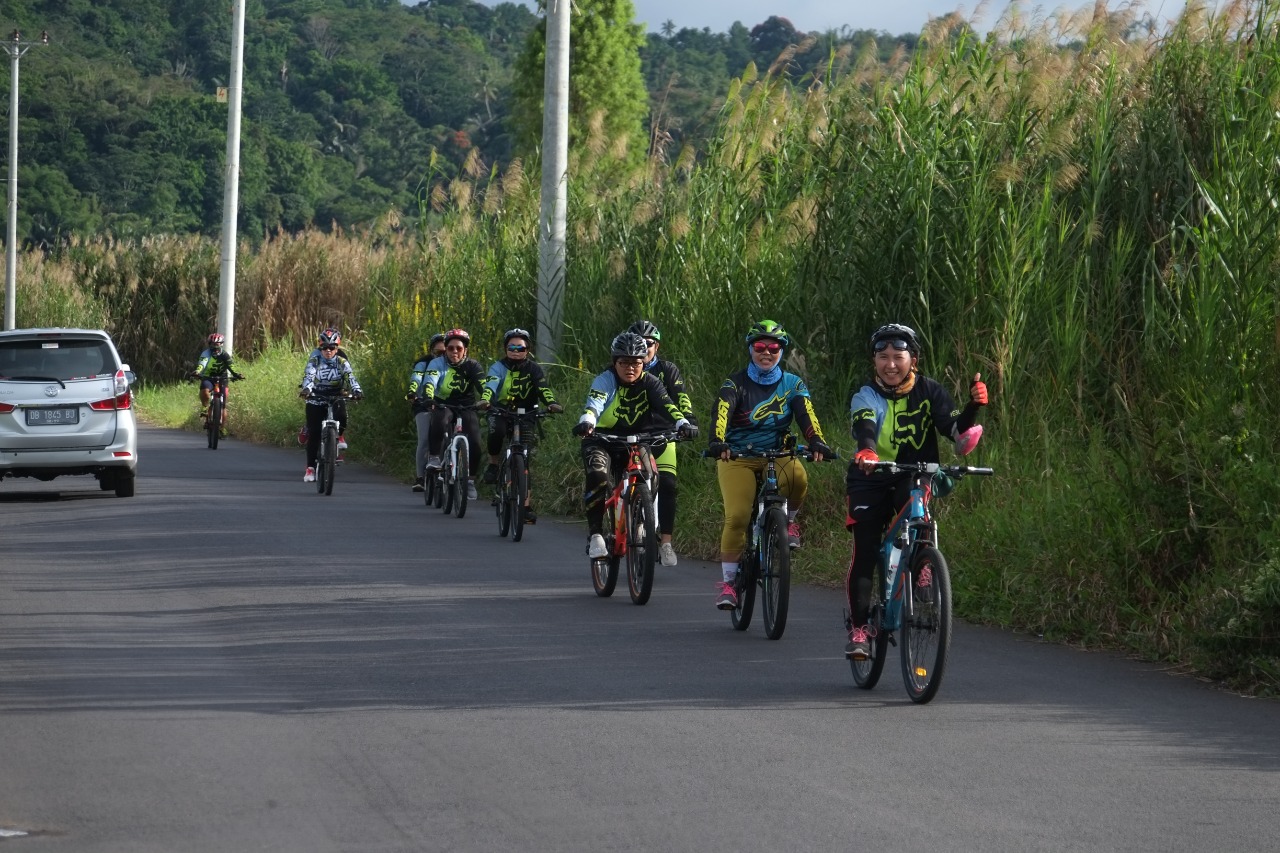 Gowes Dimanfaatkan Warga Menikmati Akhir Pekan di Kota Manado