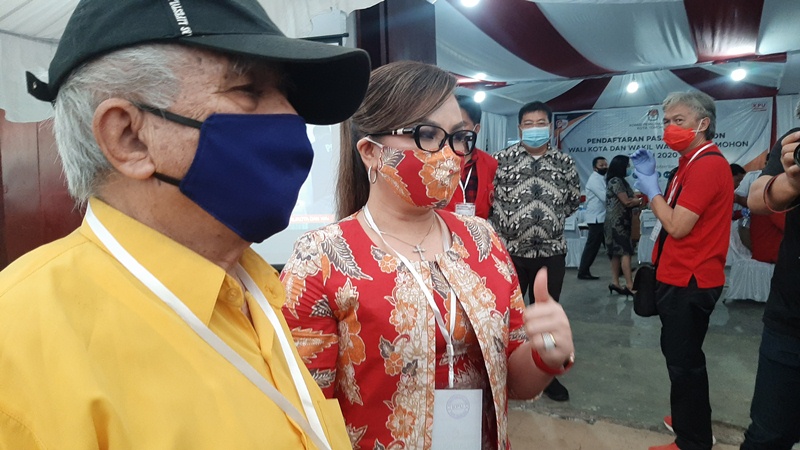 Didampingi Kader Golkar Tomohon Piet Liuw, SAS Nyatakan Siap Menangkan CS-WL dan OD-SK